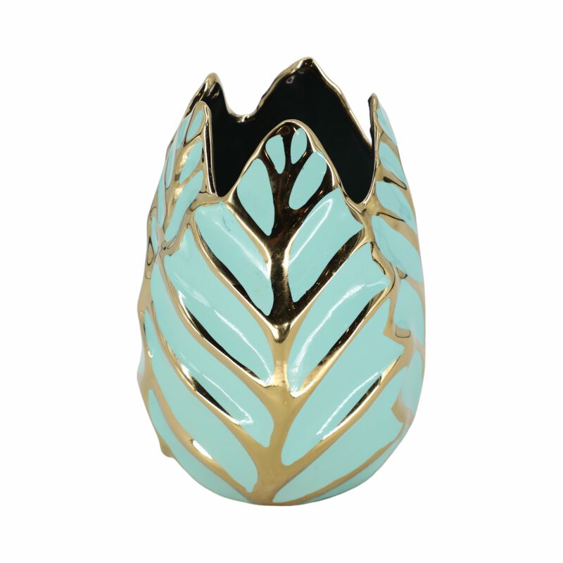 Novelty Abstract Leaf Vase