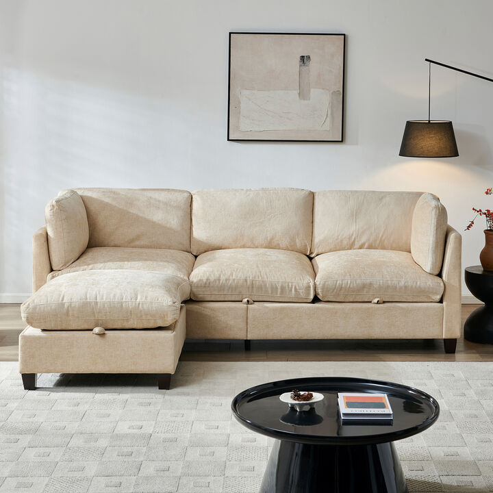 Sosgix Chenille Sectional