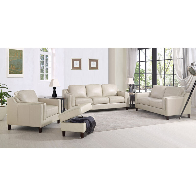 Bella Top Grain Leather Loveseat
