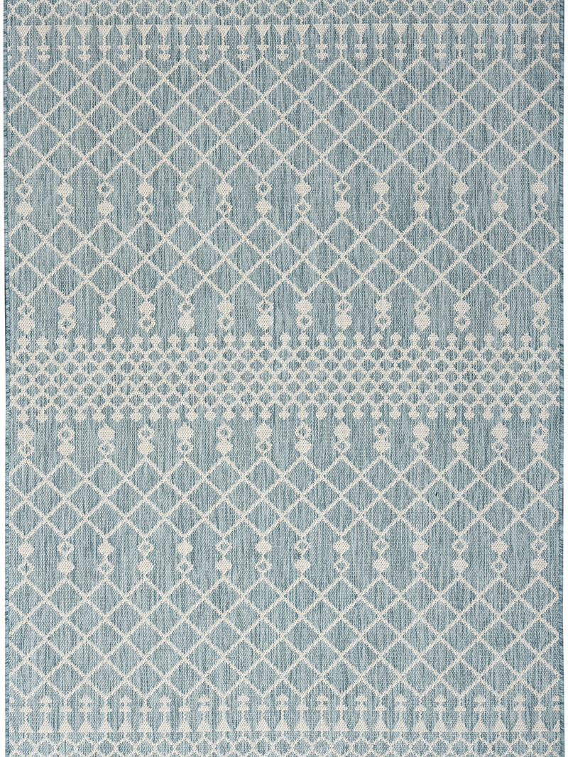 Positano POS02 Aqua 6' x 9' Rug