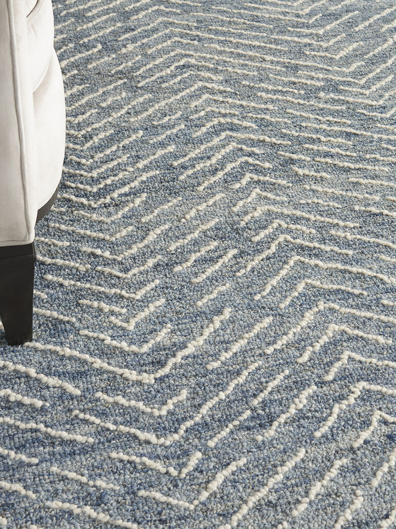 Colorado CLR02 Indigo/Ivory 8'3" x 11'6" Rug