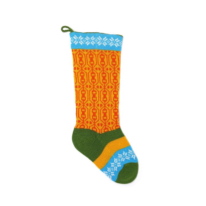 Colorful Stocking - Yellow