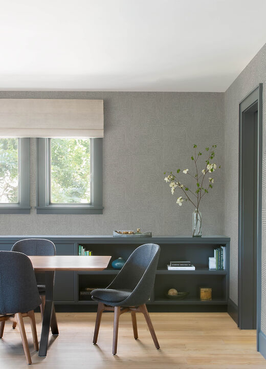 Mortenson Dove Geometric Wallpaper