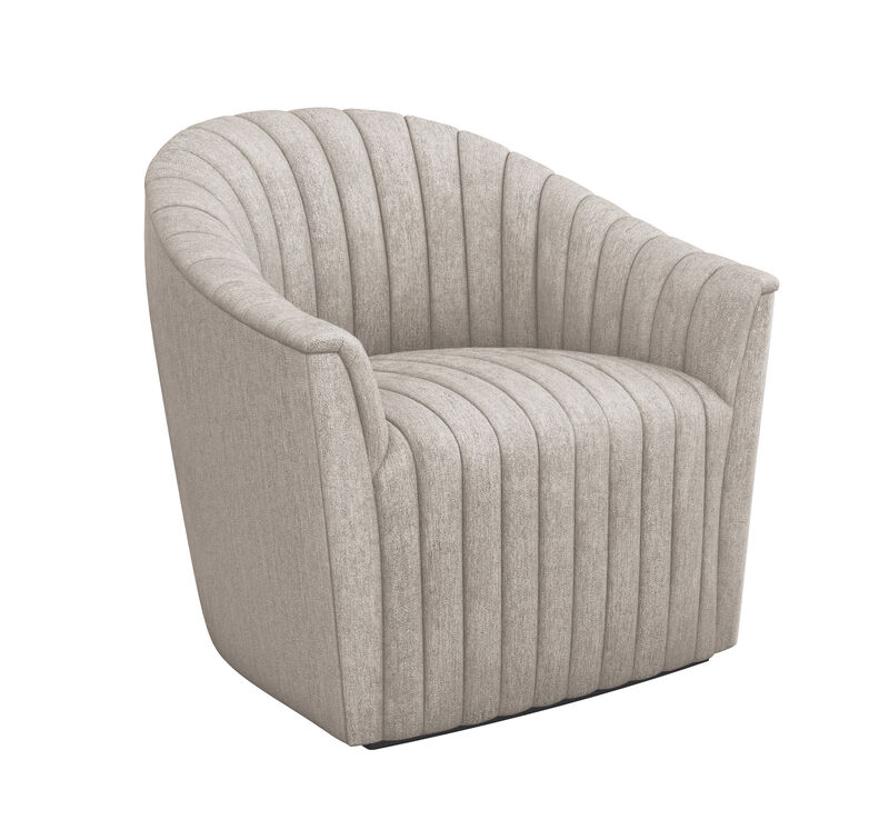 Channel Swivel Chair - Down
