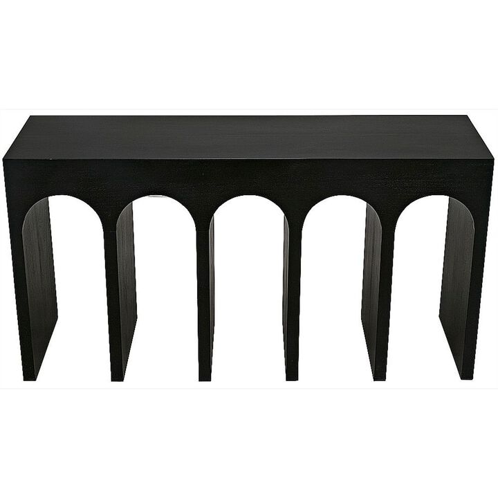 Bridge Console, Hand Rubbed Black