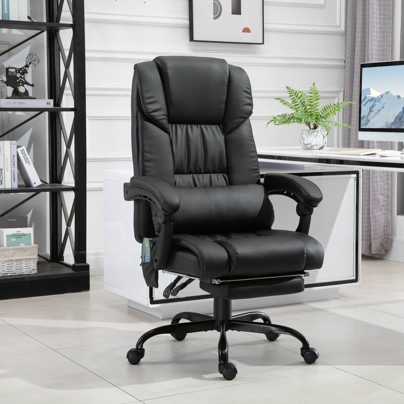 Massage Office Chair with Adjustable Settings and Comfort Cushion