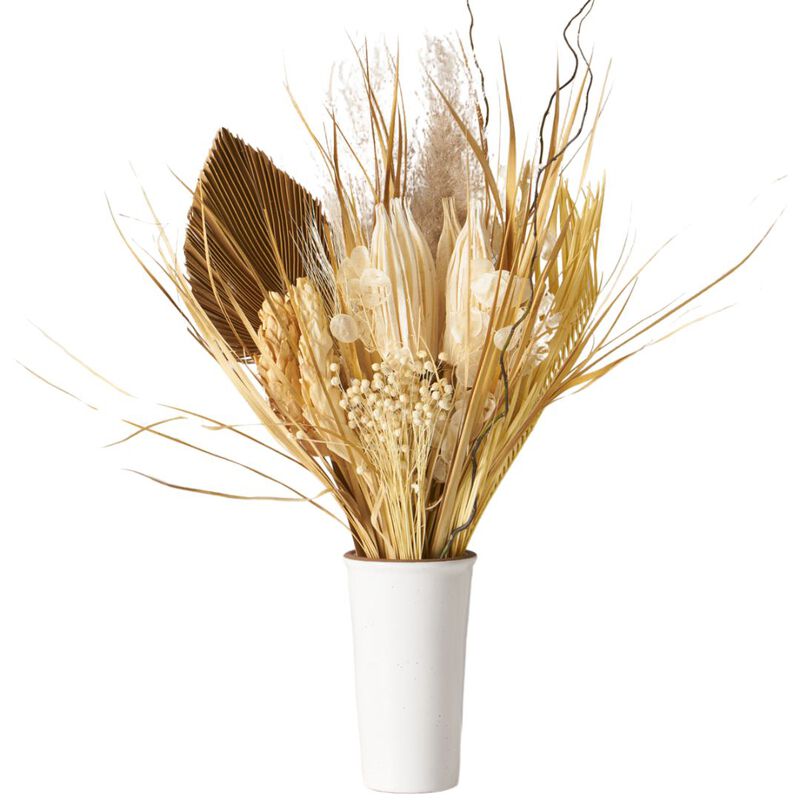Neutral Palm Dried Bouquet