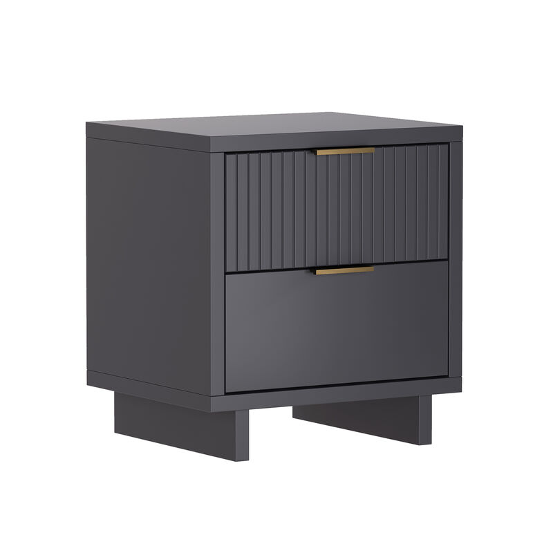 Elara Gray Nightstand image number 0