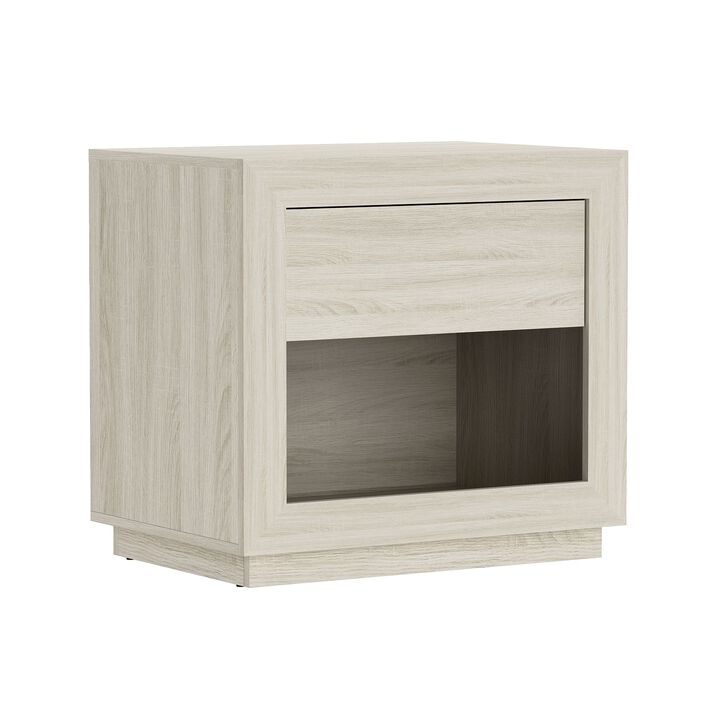 Soren 26" 1-Drawer Nightstand in Oak