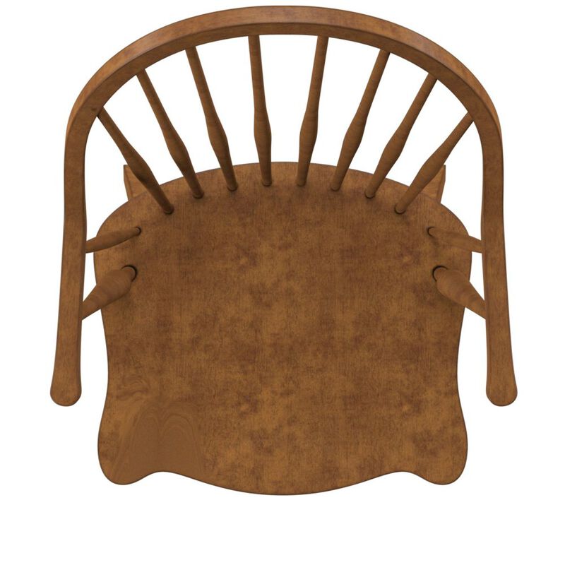 Liberty Furniture Hearthstone Ridge Windsor Back Arm Chair in Tobacco image number 4
