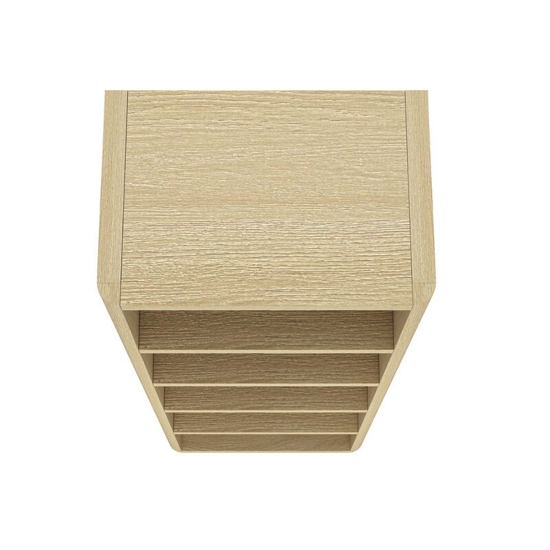 Rivington Neutral Open Bookcase (Set of 3)