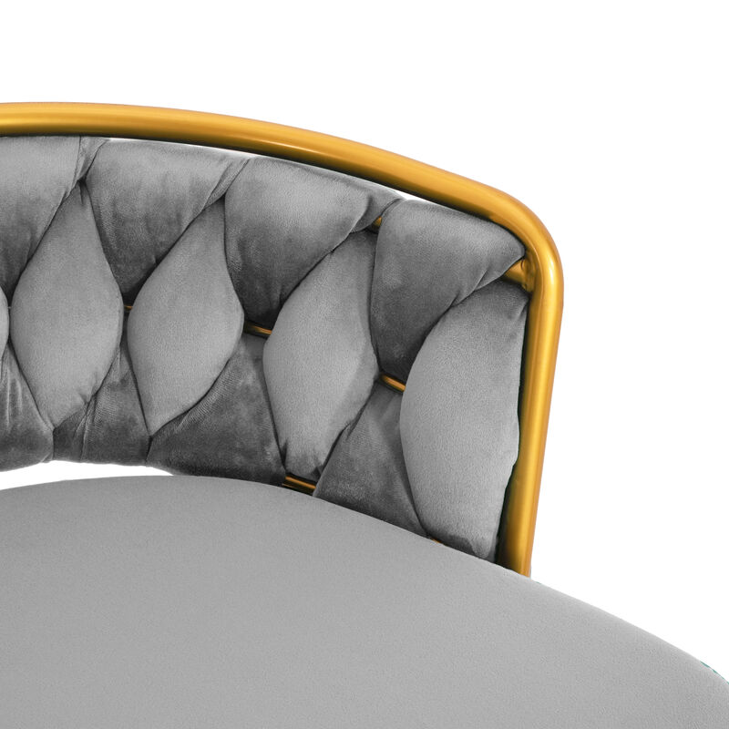 Merax Swivel Counter Height Bar Stools Set of 2