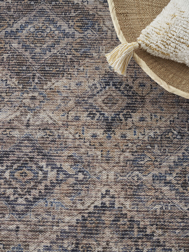 Machine Washable Series 1 SR103 Ivory 5'3" x 7'3" Rug image number 6