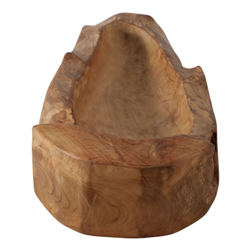 24x10" Long Teak Wood Bowl image number 2