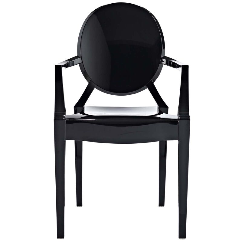 Pink Casper Dining Armchair-Benzara image number 3