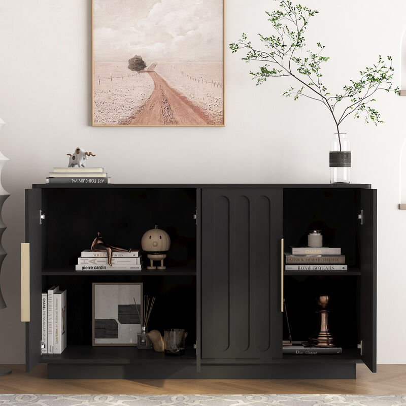 Nerdta Modern Sideboard Buffet Cabinet image number 2