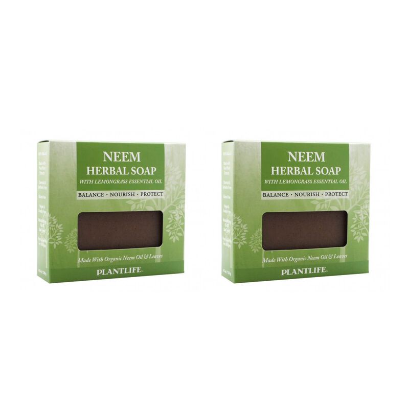 Plantlife Bar Soap - Neem 2 Pack image number 2