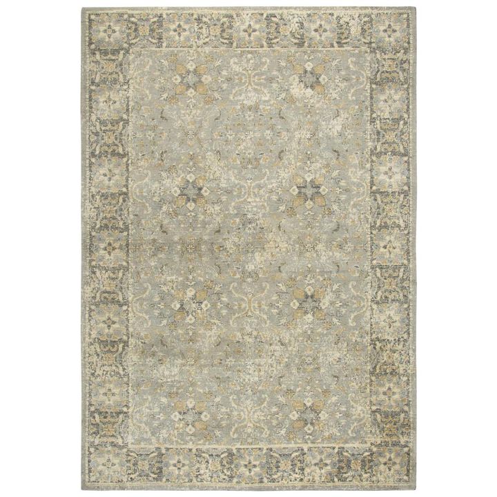 Hybrid Cut Pile Wool Rug, 5' x 8'