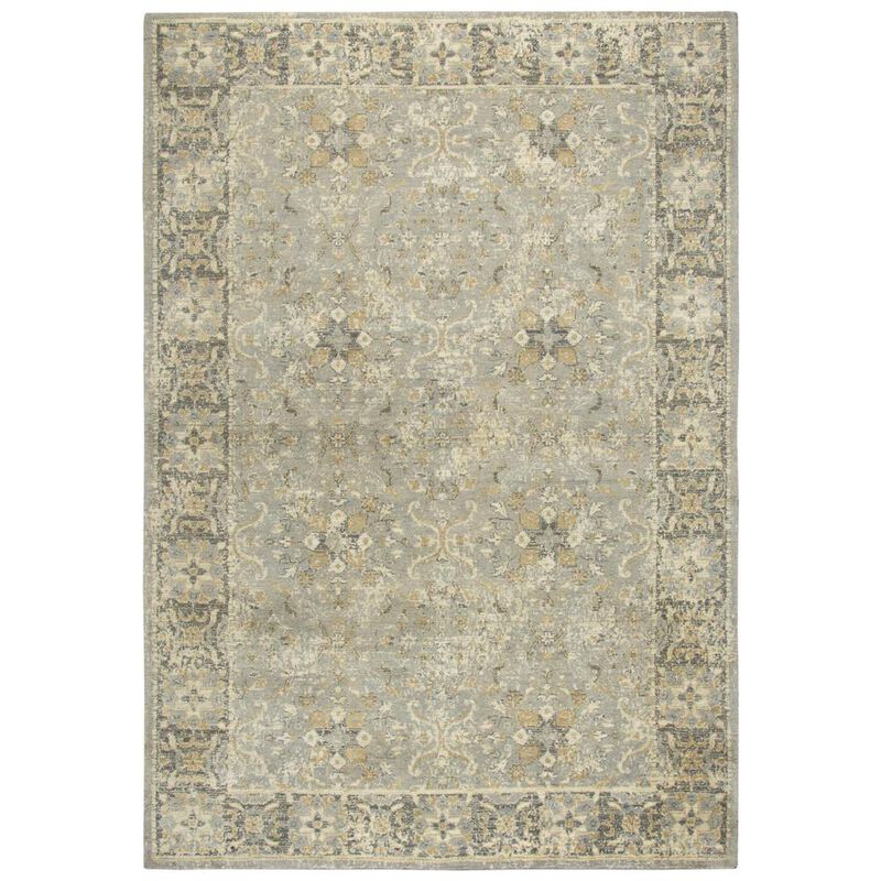 Hybrid Cut Pile Wool Rug, 5' x 8'