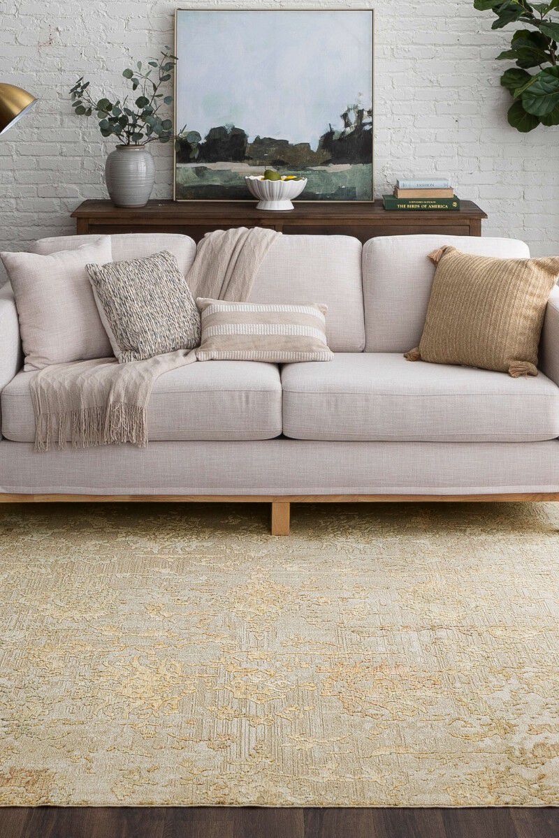 Memento Reflection Beige 10' x 14' Rug image number 1