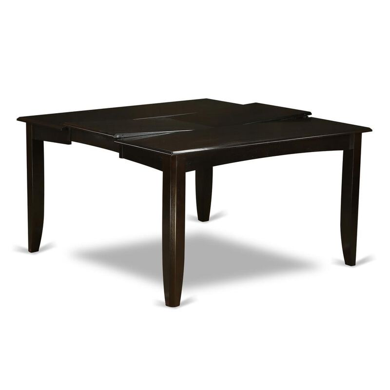 6 Pc Dining set with bench-Table with Leaf and 4 Kitchen Dining Chairs Plus Bench.