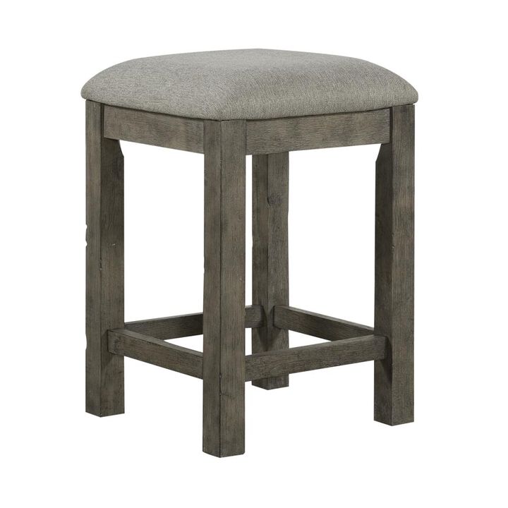 Liberty Furniture Uph Console Stool Contemporary Grey in Dusty Taupe Finish