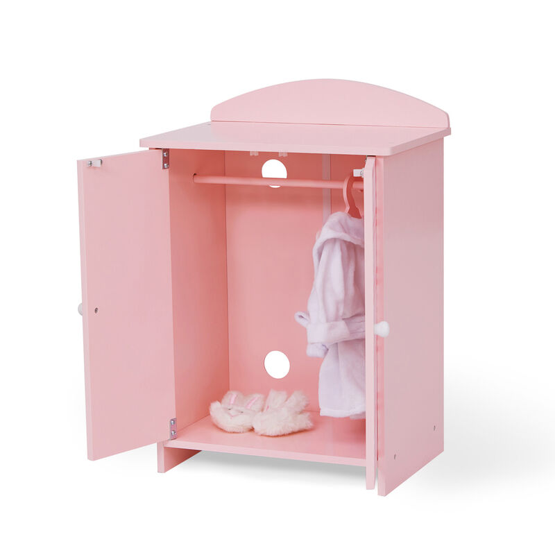 Aurora Princess Armoire, Robe, Slippers for 18" Dolls, Pink image number 6