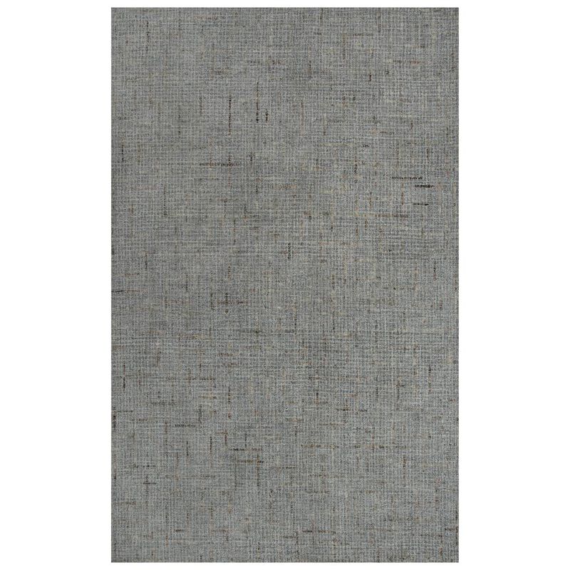 Hand Tufted Loop Pile Wool Rug, 7'6" x 9'6"