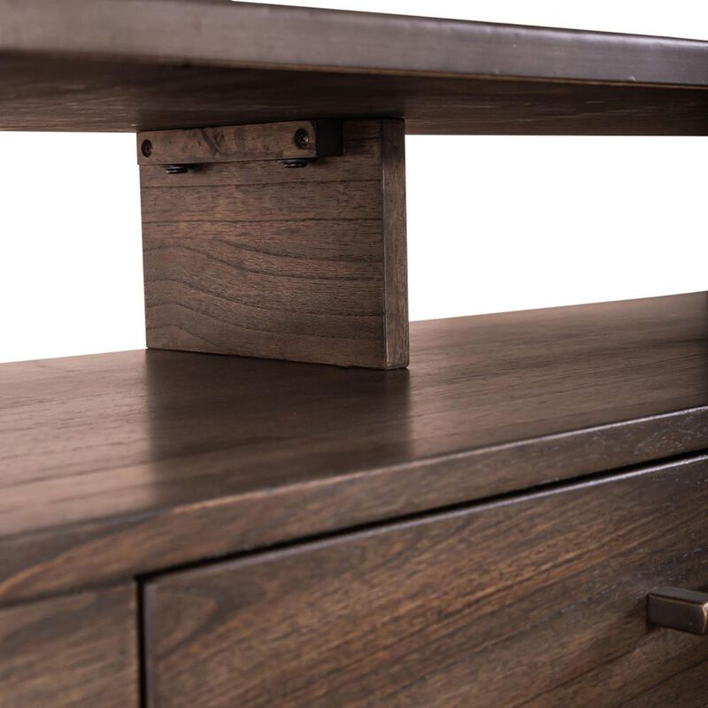 Liberty Furniture Jamestown Sofa Table in Tobacco image number 5