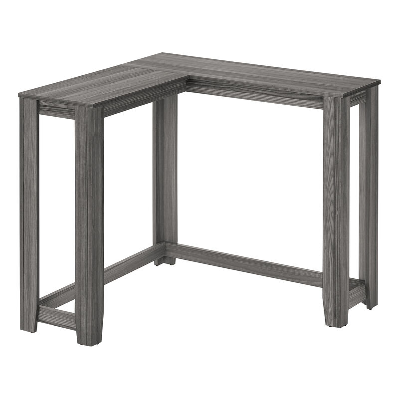 Monarch Specialties I 3658 Accent Table, Console, Entryway, Narrow, Corner, Living Room, Bedroom, Laminate, Grey, Contemporary, Modern