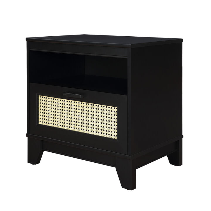 Sheridan Black Nightstand