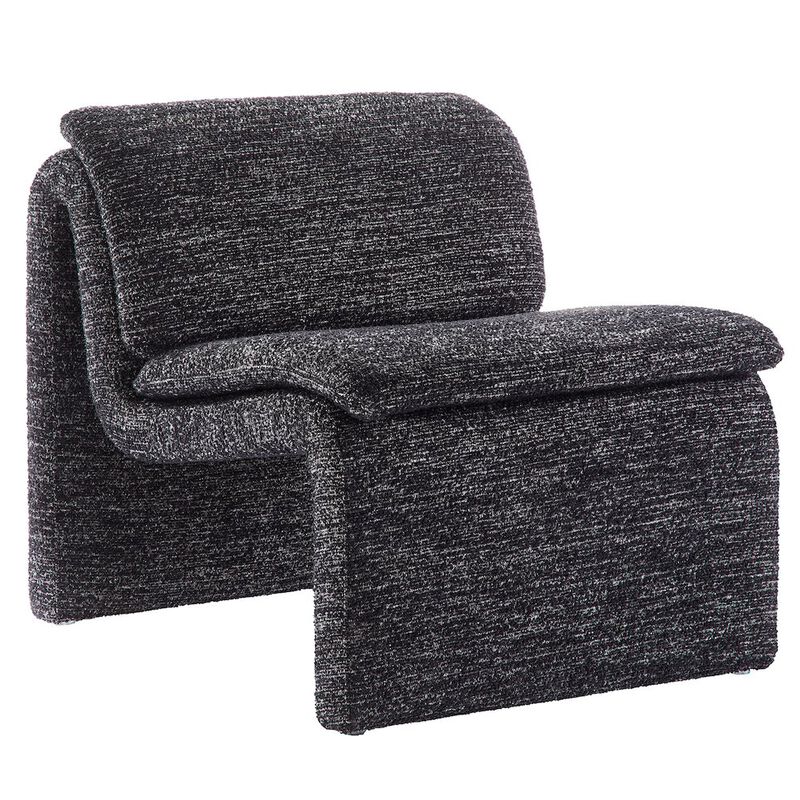 Dune Boucle Upholstered Armless Accent Chair image number 0