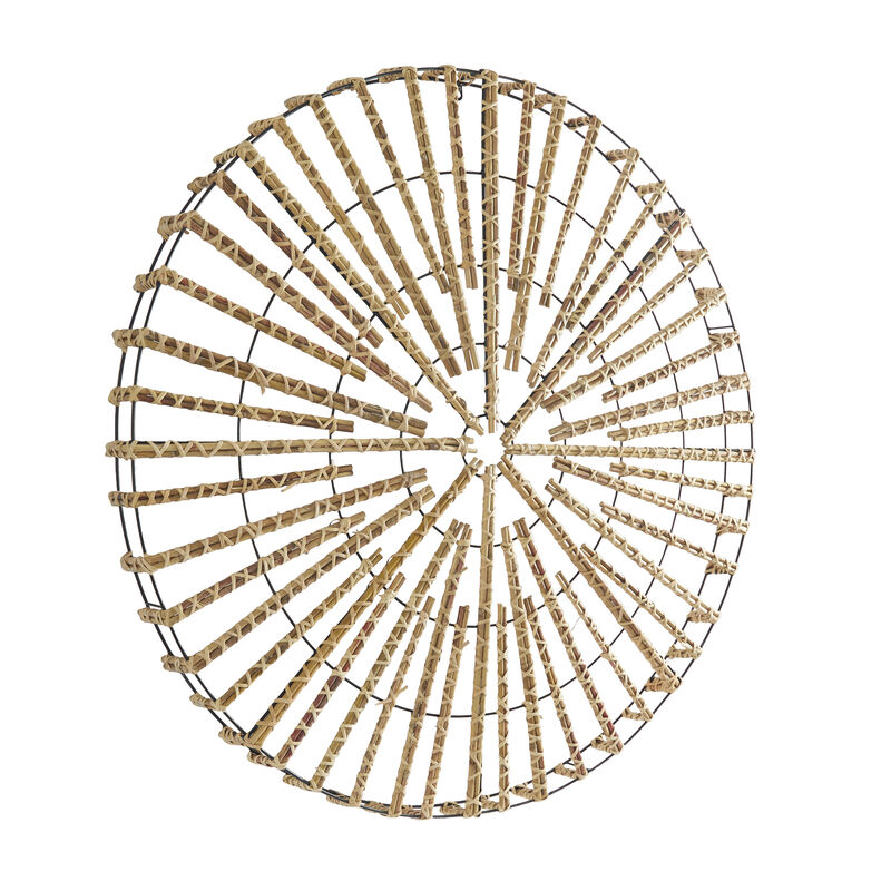 Metal Rattan Wall Decor image number 2