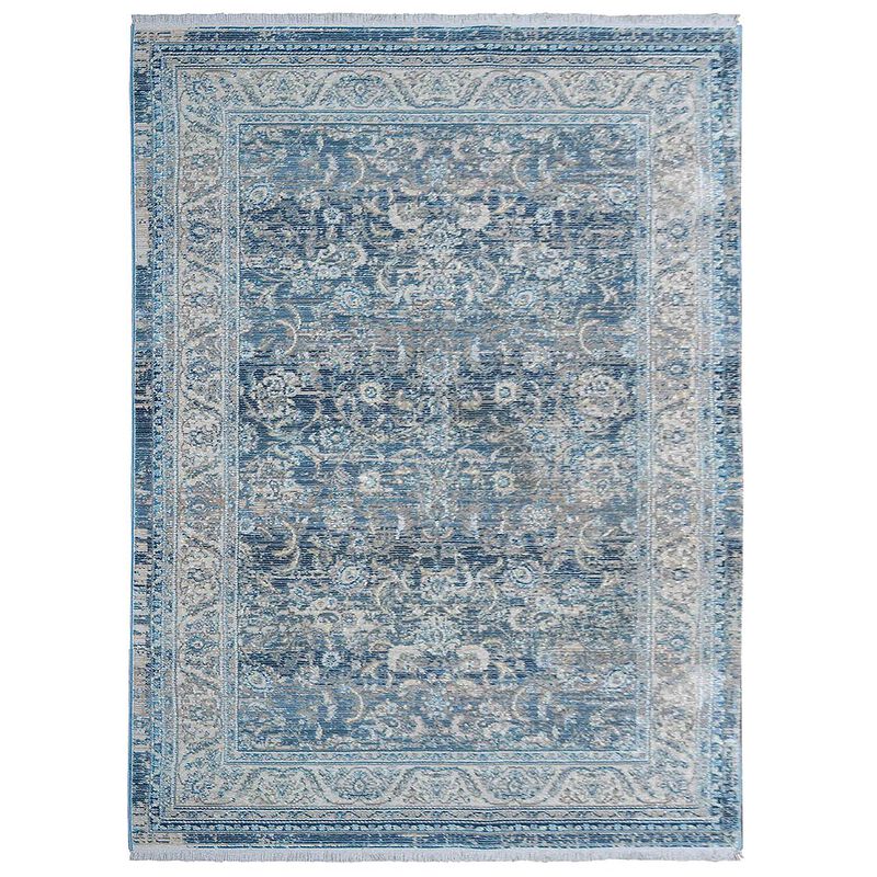 RUGSOTIC CARPETS MACHINE MADE POLYESTER AREA RUGS  - Rectangle Shape, Classic Oriental Traditional  Design, Low Pile Machine Made Area Rugs (M00087) image number 0