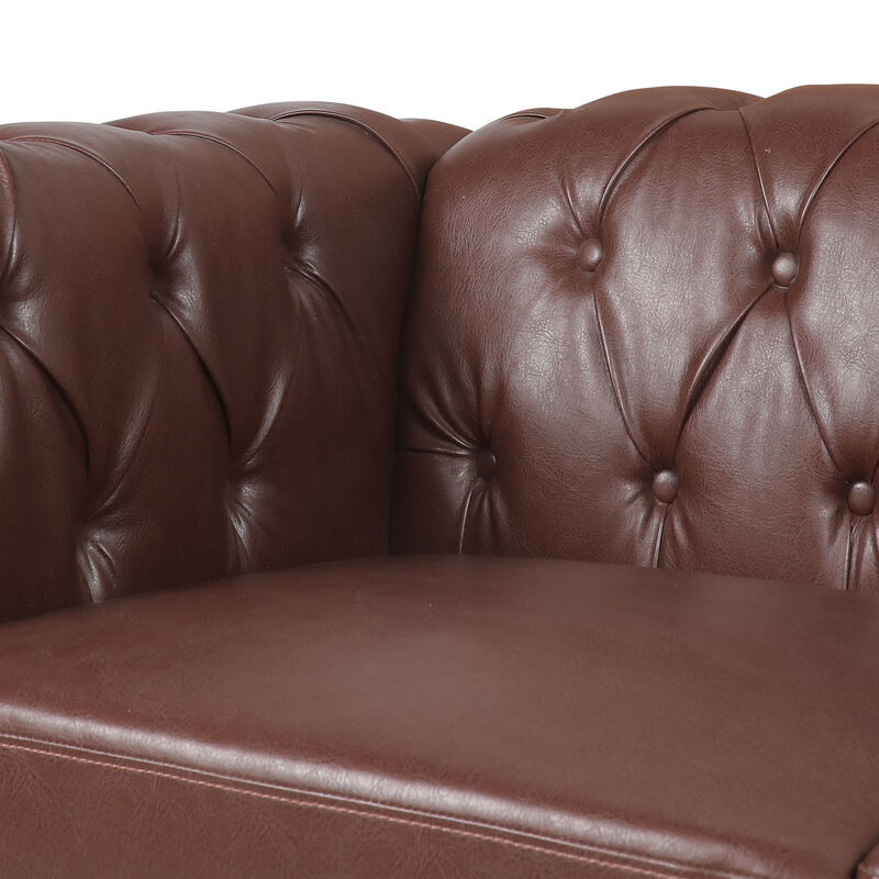 Zigda Traditional Square Arm Sofa image number 4