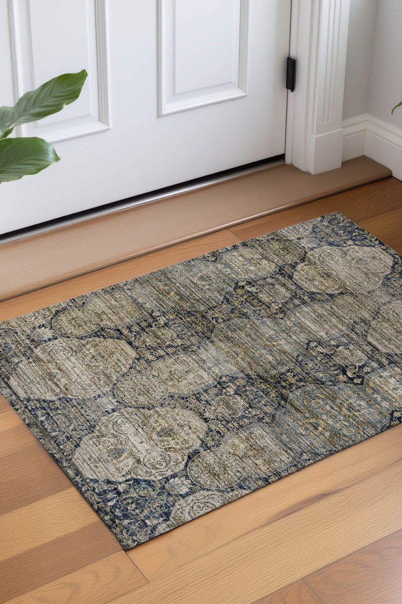 Aristo AR8 Navy 9' x 12' Rug image number 2