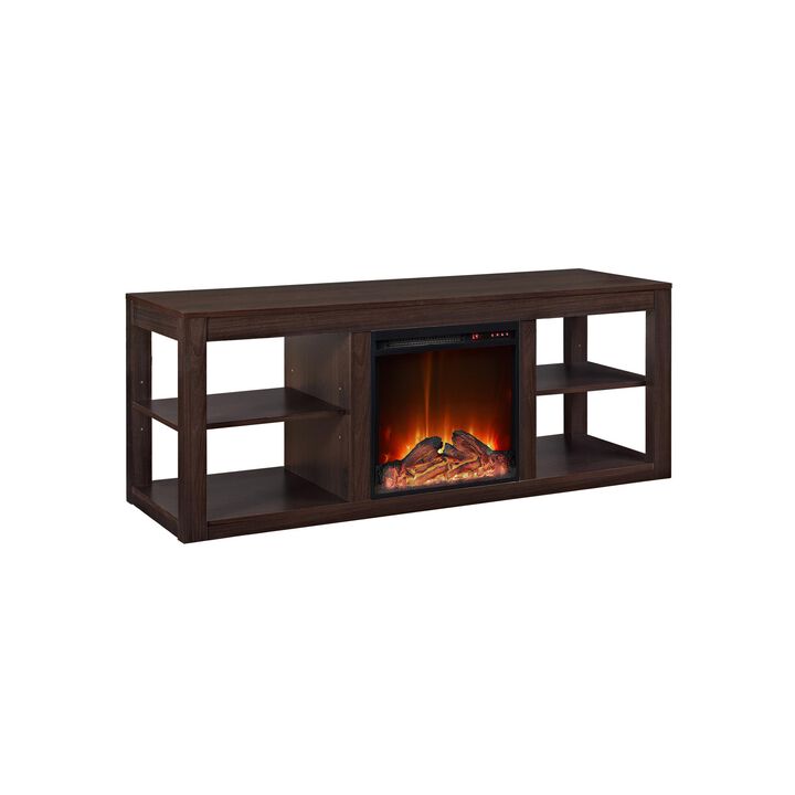 Parsons Electric Fireplace TV Stand for TVs up to 65"
