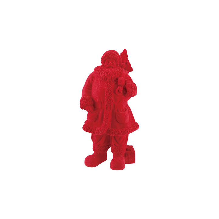 Velvet Cloak Red Santa Polyresin Figurine