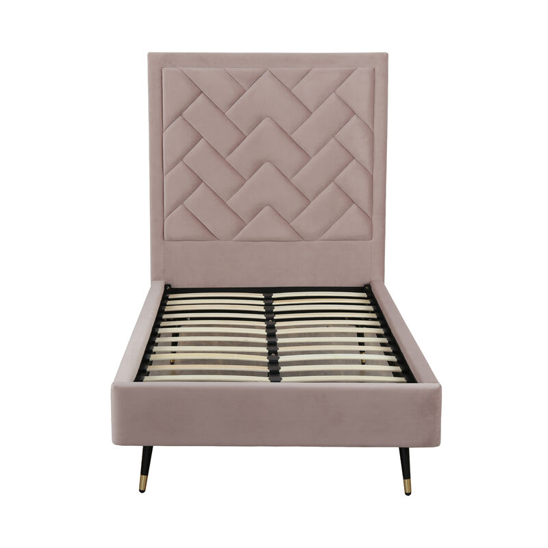 Crosby Blush Twin Bed