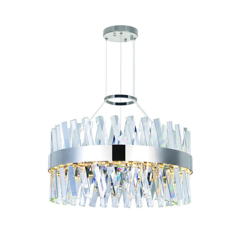 CWI Lighting Glace LED Chandelier With Chrome Finish