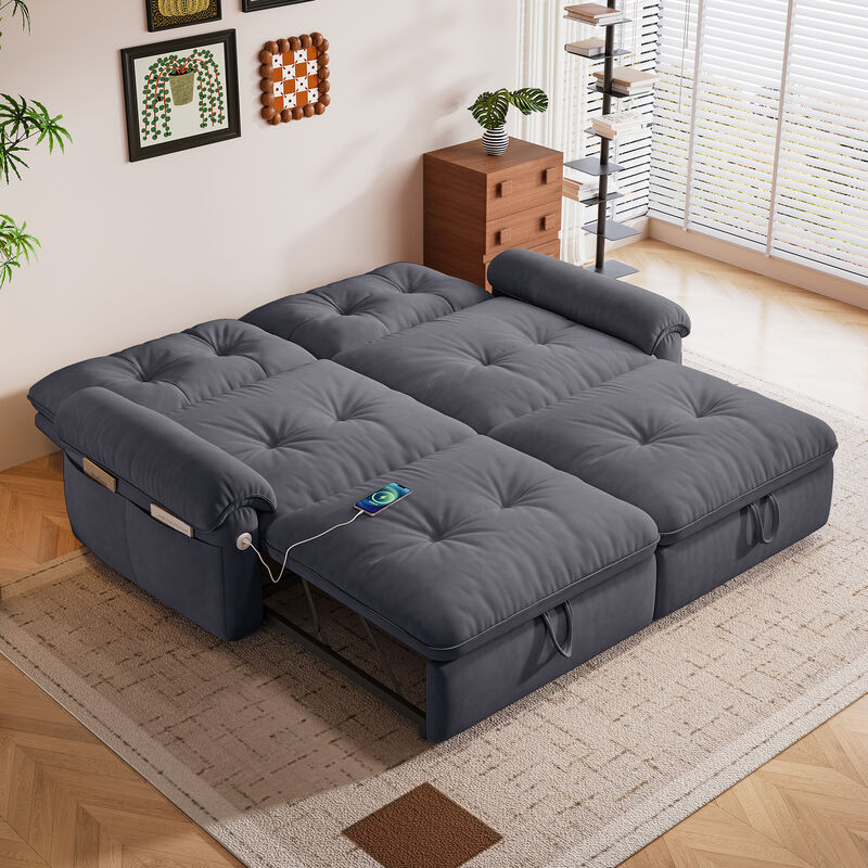 Vaffla  2-in-1 convertible sofa bed image number 1