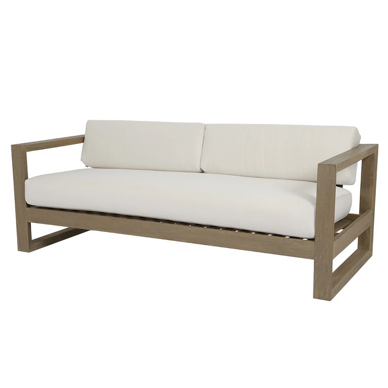 Coastal Teak Sofa image number 1