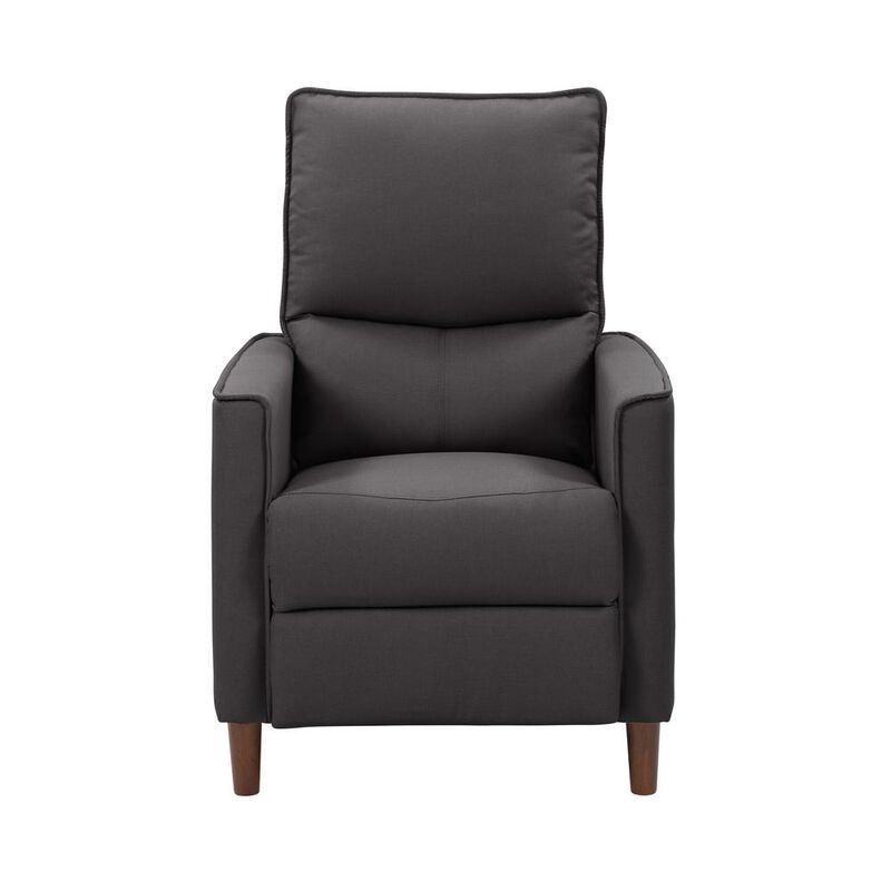 CorLiving Alder Manual Recliner in Dark Grey