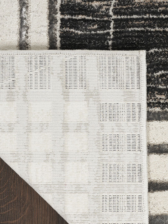 Desire DSR01 Charcoal/Silver 7'10" x 9'10" Rug