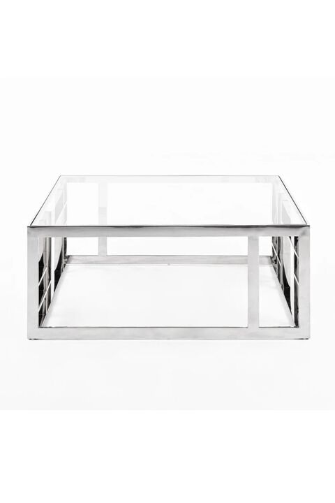 Glass Square Coffee Table | OROA Modern Stephen