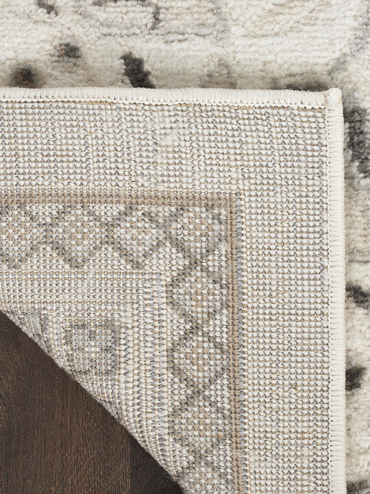 Serenity Home SRH02 Ivory/Mocha 6' x 9' Rug