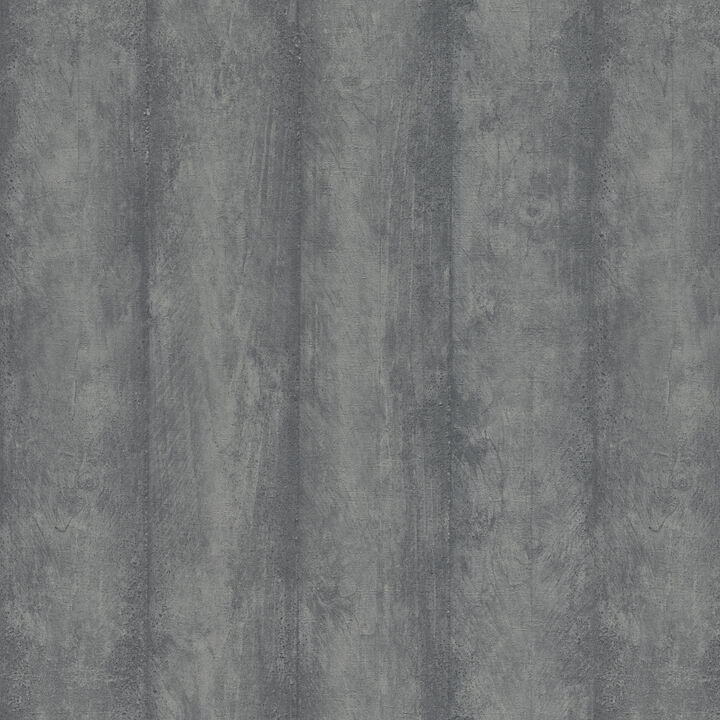 Flint Grey Wood Wallpaper (Set of 2)