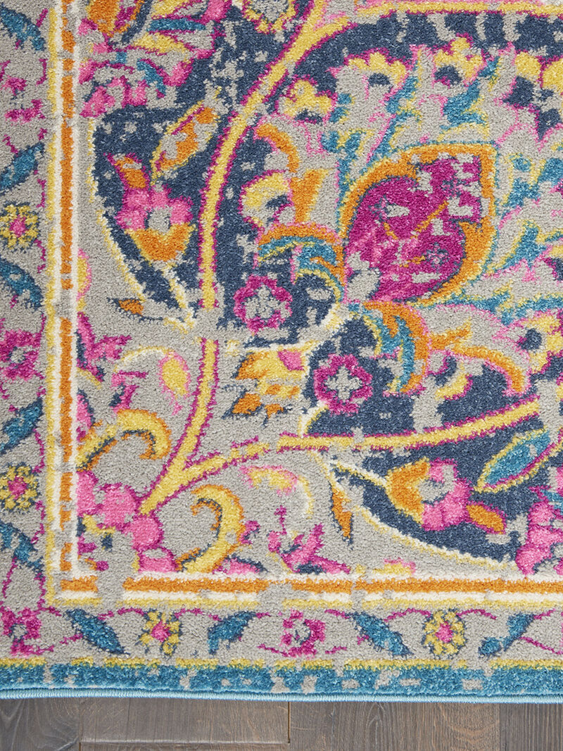 Passion PSN22 Ivory/Multicolor 5' x Round Rug image number 2