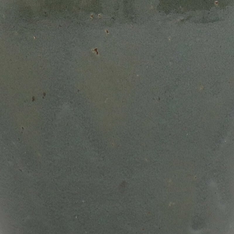 Sunnydaze Studio High-Fired Glazed Ceramic Planter