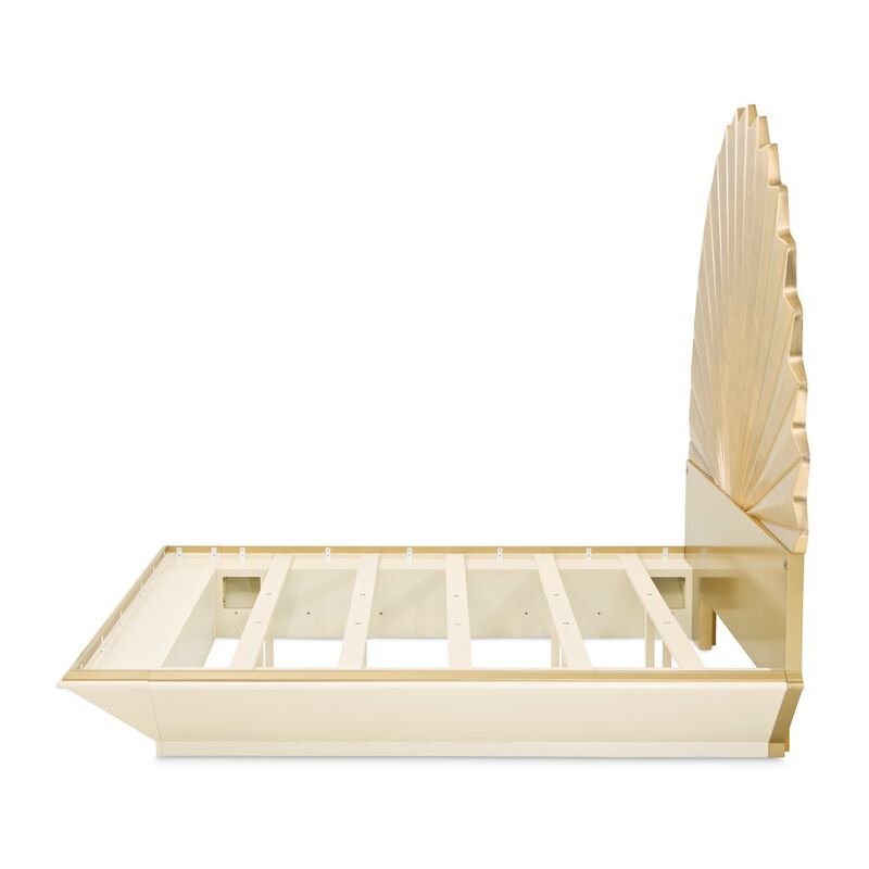 Fantosini King Fan Bed - Gold Leaf image number 1